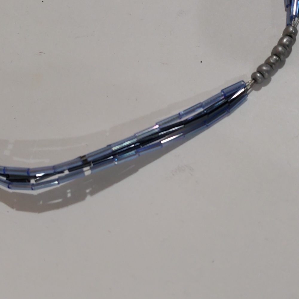 Chico's Silver Multi Strand Multicolor Beads Necklace - Women's Fashion Jewelry - Picture 5 of 11